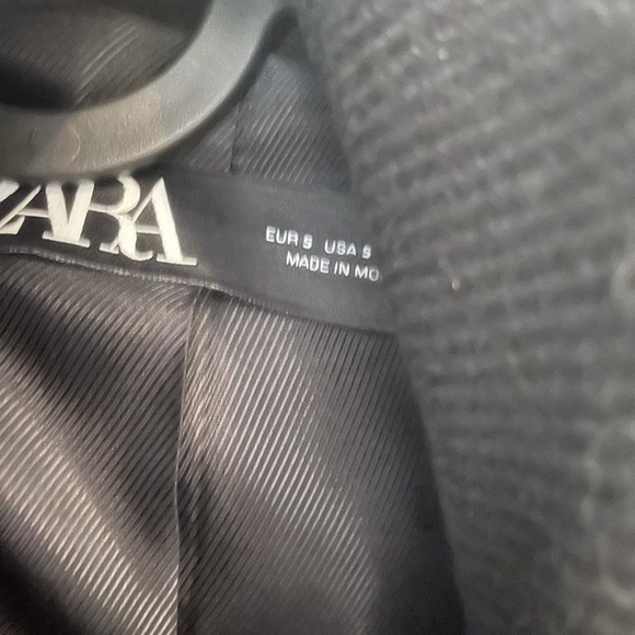 Zara black wool coat - Picture 2 of 5